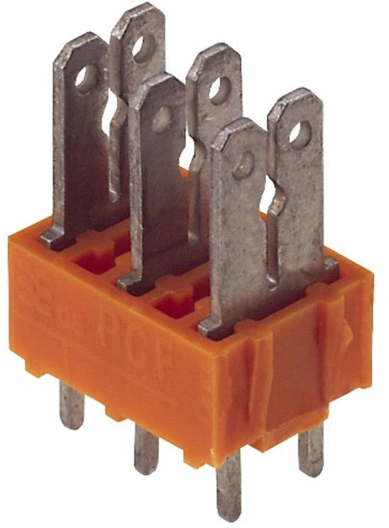 Weidmüller Flachsteckverteiler – Teilisoliert, 6.3 mm Steckbreite