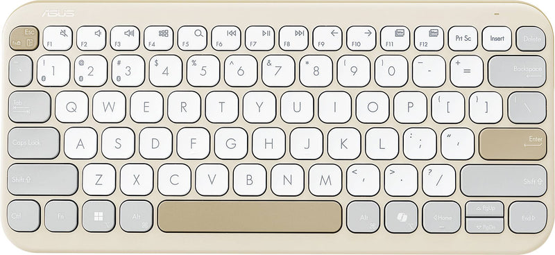 ASUS Marshmallow-Tastatur – Leise Tasten, kabellose Verbindung