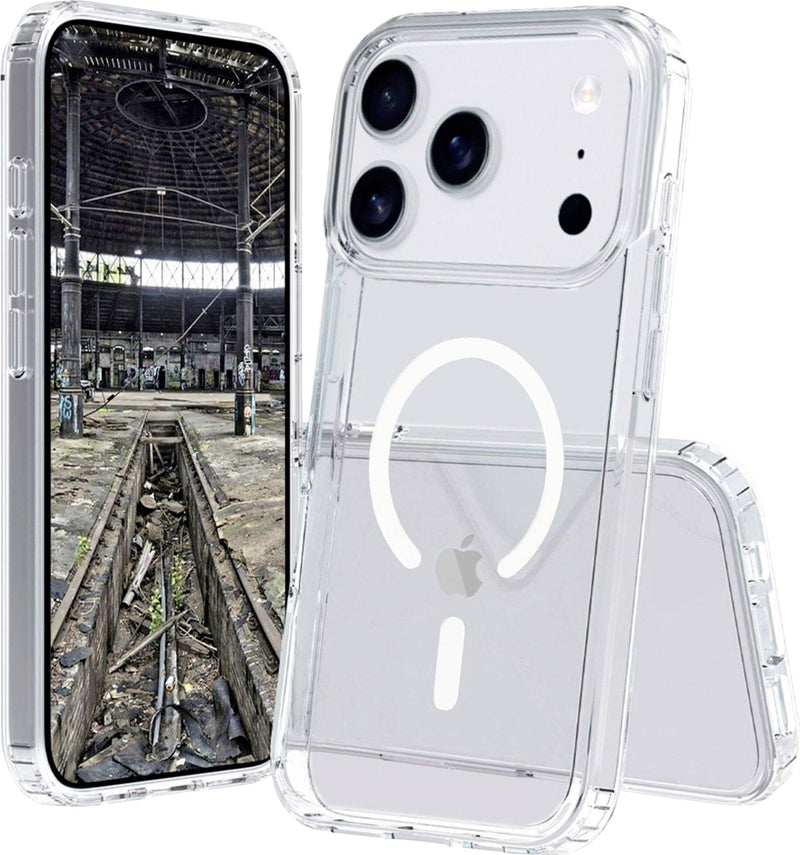 JT BERLIN Handyhülle – MagSafe, transparent für iPhone 17 Pro