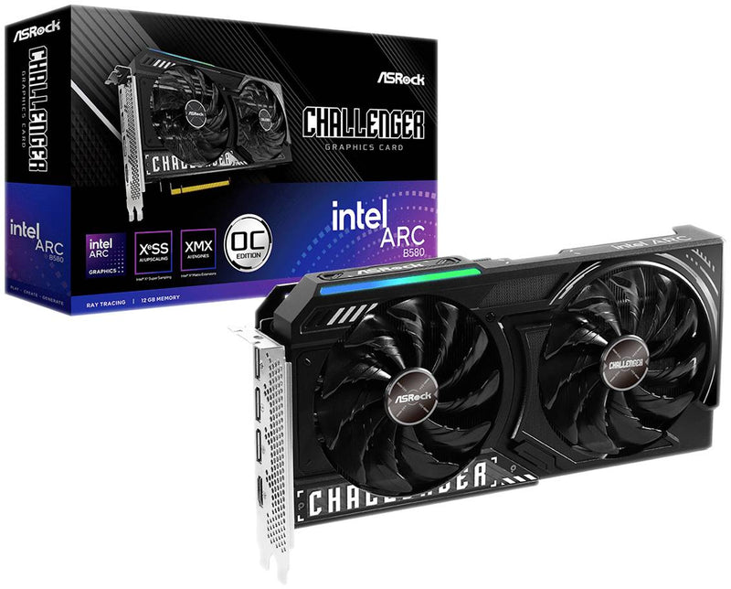 ASRock Grafikkarte – 12 GB Speicher, 4 Bildschirme
