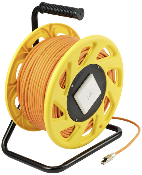 Renkforce Netzwerk-Verlängerungskabel – 50 m, Cat6a, halogenfrei