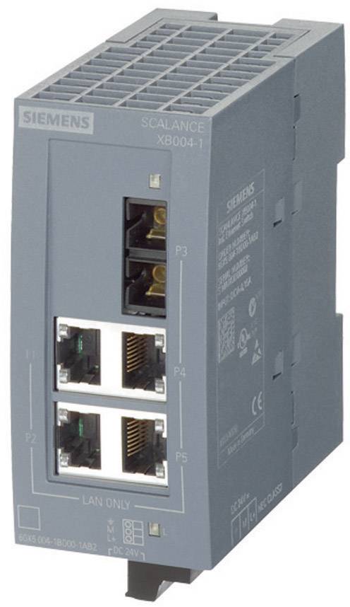Siemens Netzwerk-Switch – 4 Ports, einfache Verbindung