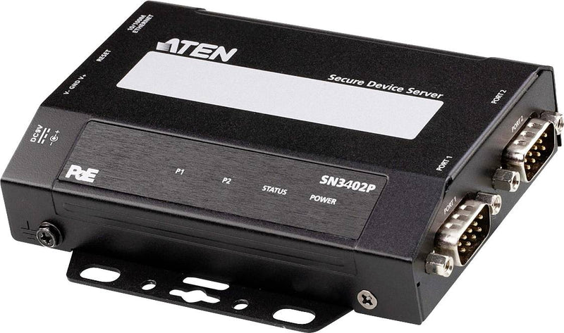 ATEN Geräteserver – 2 Anschlüsse, PoE-fähig