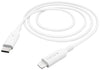 HAMA USB-Ladekabel – Lightning zu USB-C, 1 m, Weiß
