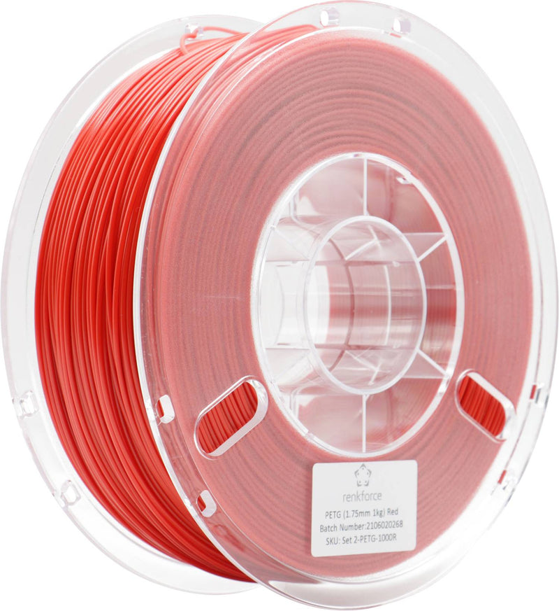 CONRAD 3D-Druck Filament – PETG, 1 kg, Rot