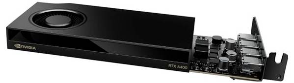 NVIDIA RTX Grafikkarte – 4 GB Speicher, 4 Bildschirme