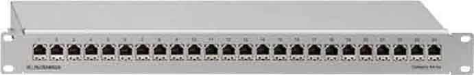 Rutenbeck Patch Panel – 24 RJ45 Ports für schnelles Netzwerk