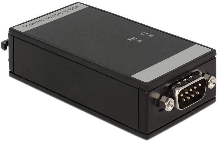 Delock USB-Adapter – RS-232 Anschluss, USB-Stromversorgung