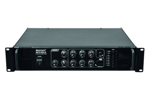 OMNITRONIC Audioverstärker – 350 W Leistung, Mikrofon-Eingang
