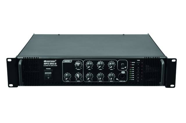 OMNITRONIC Audioverstärker – 350 W Leistung, Mikrofon-Eingang