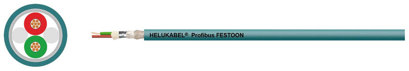 Helukabel Busleitung – 100 m, violett, für sichere Datenübertragung