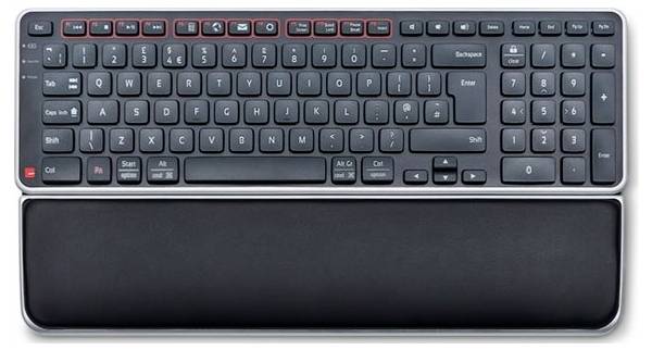 Contour Balance Wireless Tastatur – Ergonomisch, mit Handballenauflage