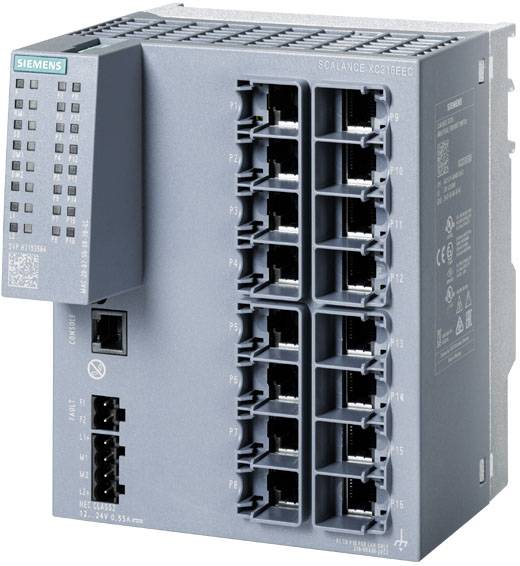 Siemens Netzwerk-Switch – 16 Ports, robustes Design