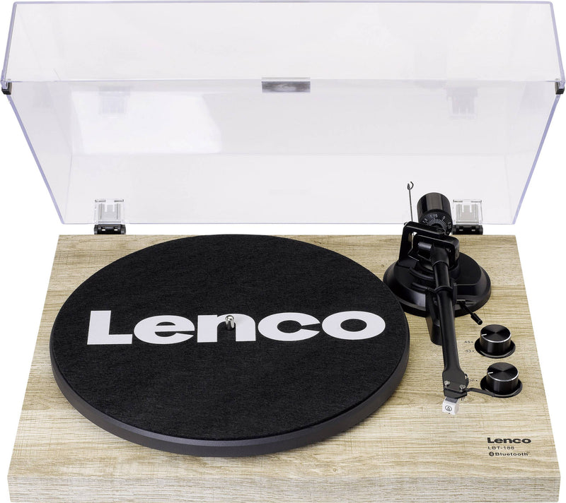 Lenco USB-Plattenspieler – Bluetooth, Riemenantrieb
