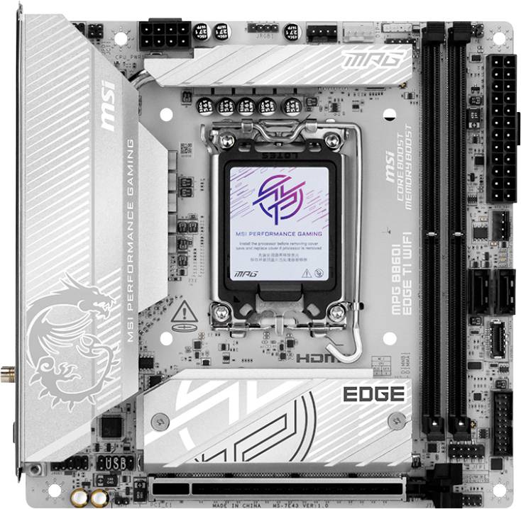MSI Mini-ITX Motherboard – USB4, Wi-Fi 7