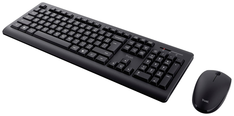 TRUST Primo Wireless Desktop-Set – Kabellose Tastatur und Maus