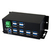 Exsys USB 3.0 Hub – 12 Ports, Überspannungsschutz