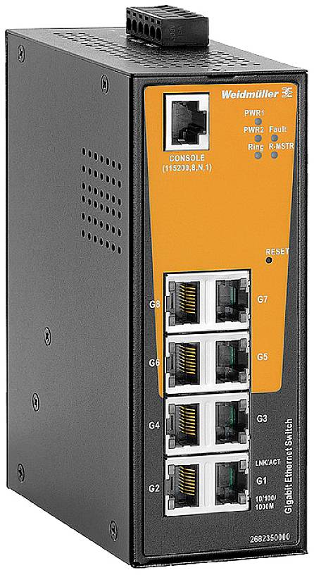 Weidmüller Ethernet Switch – Robuste Netzwerkverbindung für Industrie