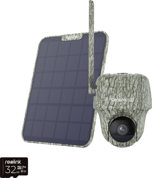 REOLINK Überwachungskamera – 4K, wetterfest, mit Solar-Panel