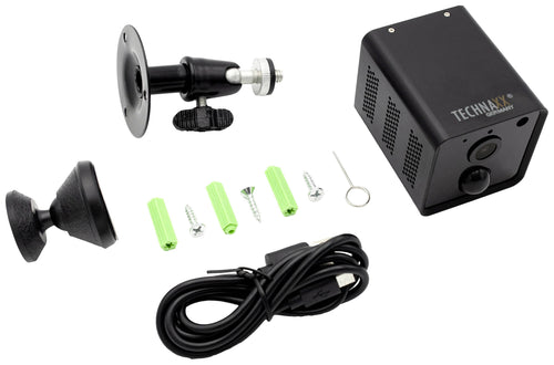 TECHNAXX Überwachungskamera – WLAN & LAN, hochauflösendes Bild