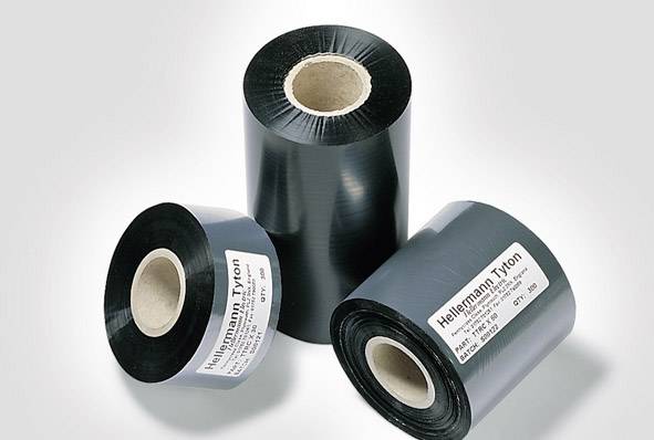 HellermannTyton Farbband – Silber-Grau für Thermotransferdrucker