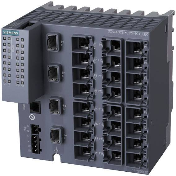 Siemens Netzwerk-Switch – 20 Ports, 1 Gbit/s Geschwindigkeit