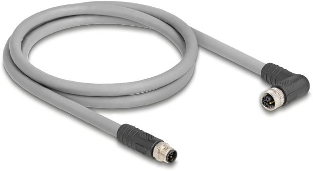 Delock M12 Kabel – 5m, robust und flexibel