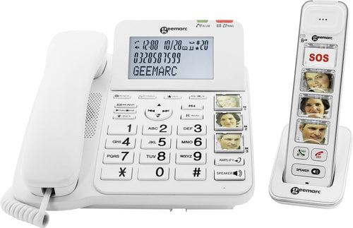 GEEMARC Seniorentelefon – große Tasten, einfache Bedienung