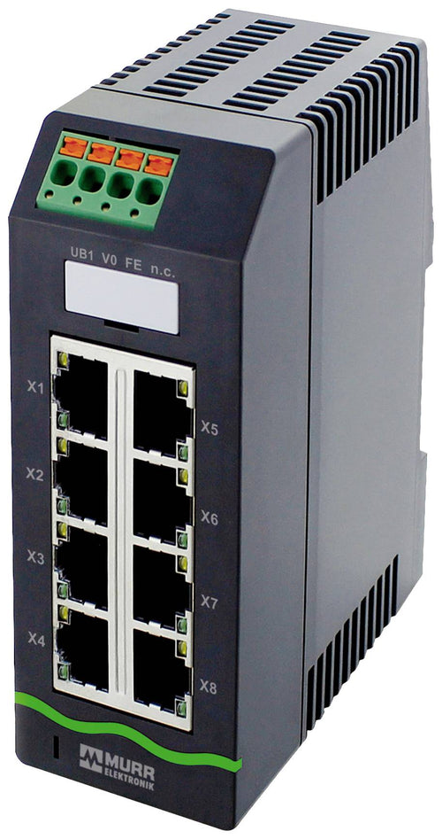 Murrelektronik 8-Port Netzwerk-Schnittstelle – 100 Mbit/s, einfache Installation