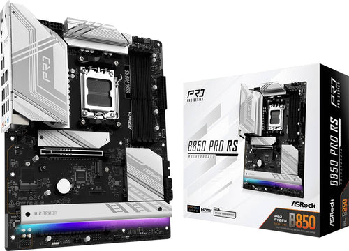 ASRock Motherboard – AMD B850, USB-C, 2.5 Gigabit LAN