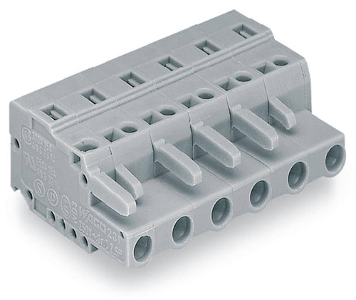WAGO Buchsengehäuse-Kabel – 4-polig, 50 Stück