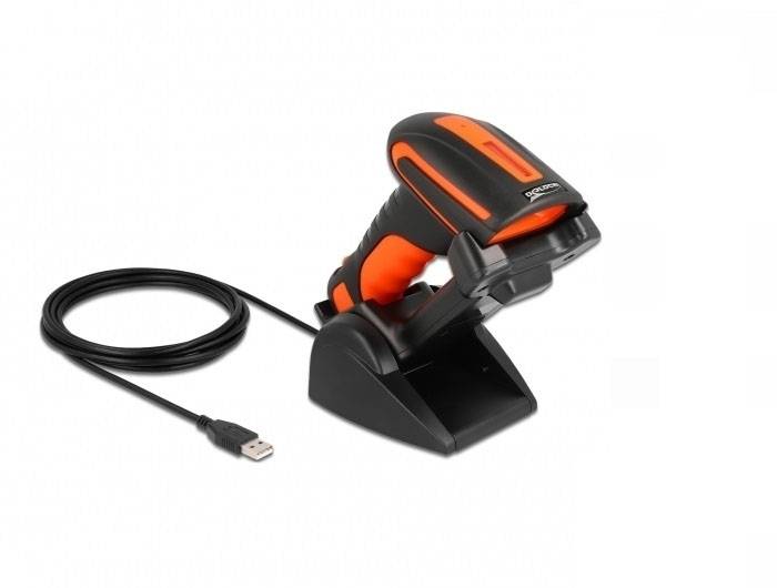 DELOCK Barcode-Scanner – 1D/2D, Bluetooth und USB