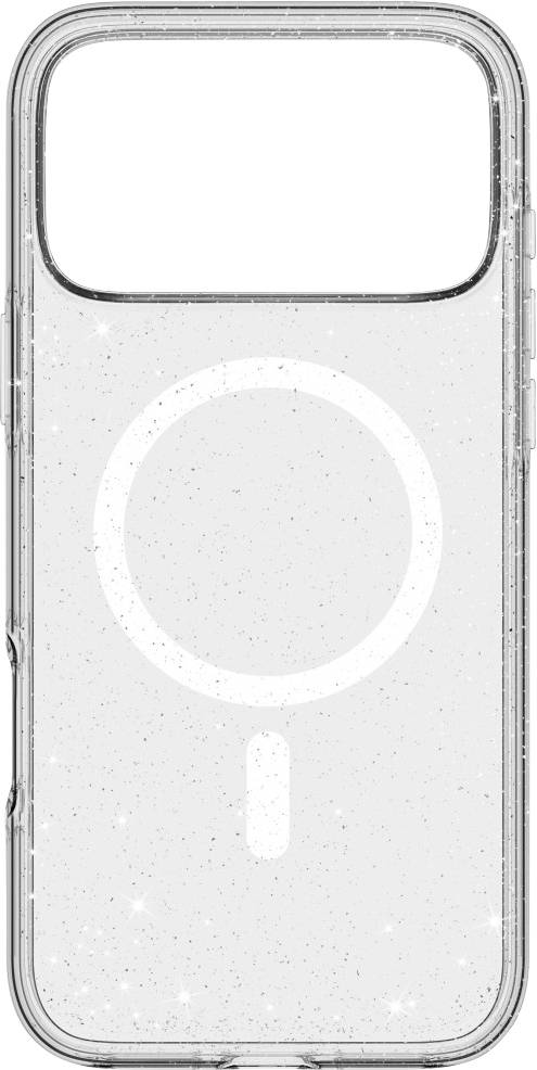 WHITE DIAMONDS iPhone 17 Pro Max Hülle – MagSafe-kompatibel, glitzernd