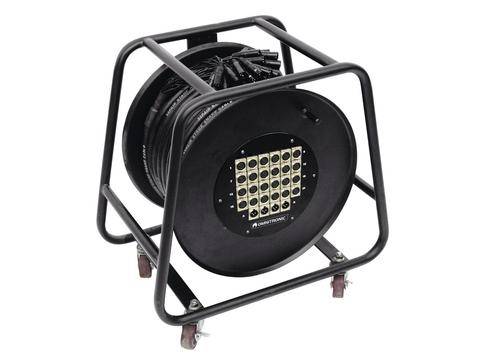 Omnitronic Multicore Kabeltrommel – 30 m, 24 Eingänge