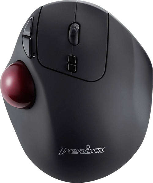 PERIXX Vertikale Funkmaus – Ergonomisch, mit Trackball