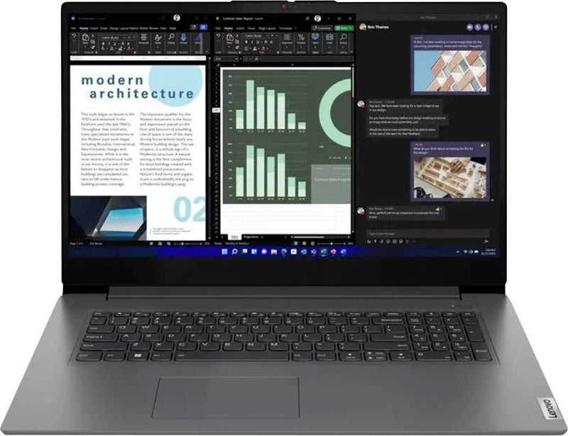 Lenovo 17" Laptop – Intel i5, 512 GB SSD, 8 GB RAM