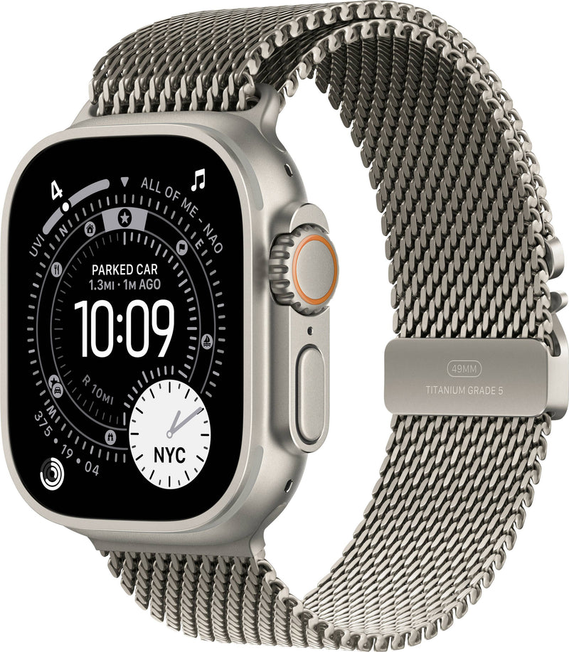 Apple Watch Ultra 3 – Robustes Titangehäuse, Wasserdicht bis 100 m
