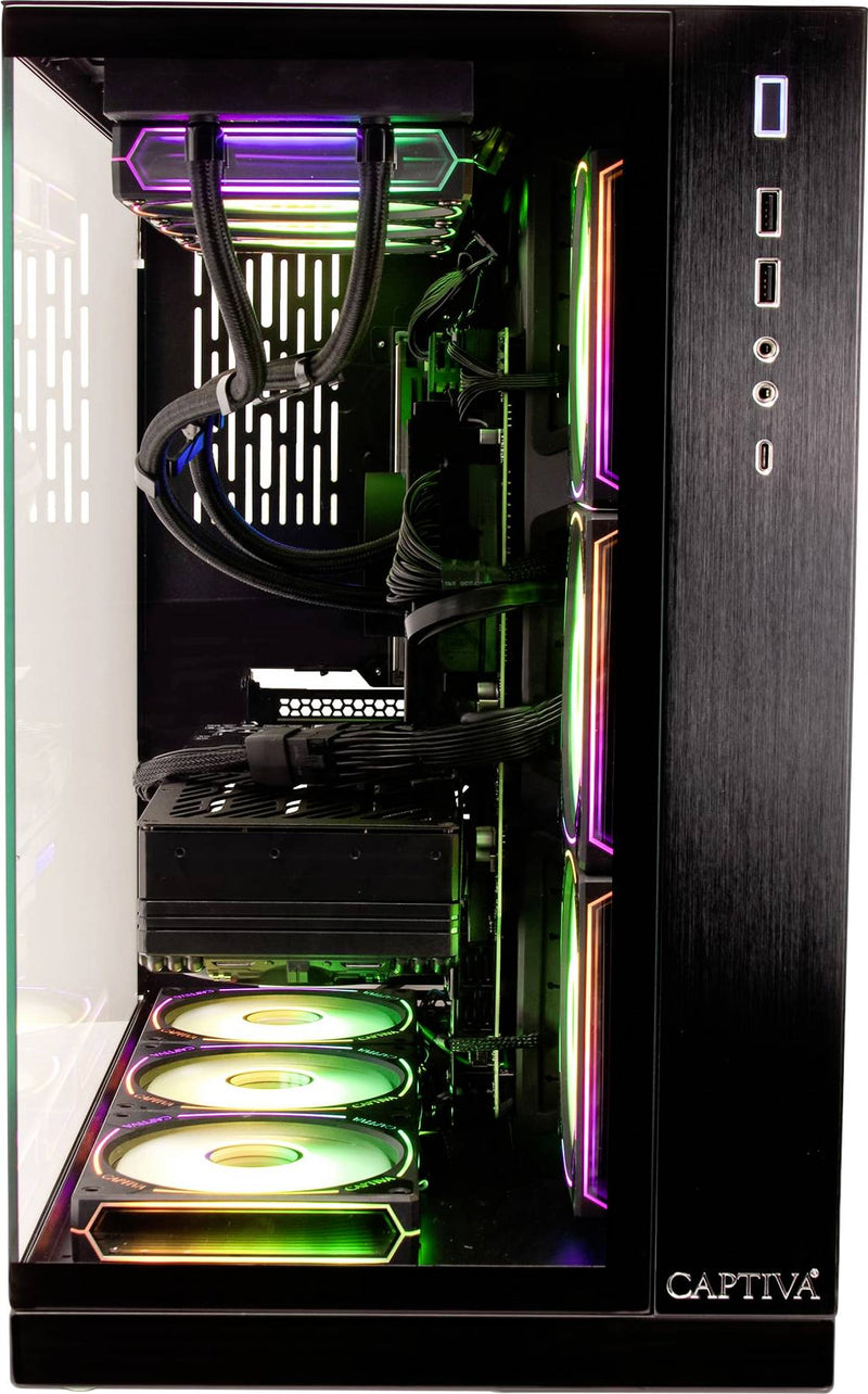 Captiva Highend Gaming-PC – Intel i9, 64 GB RAM, 2 TB Speicher