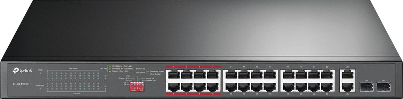 TP-Link 24-Port Netzwerk-Switch – PoE+ für einfache Stromversorgung