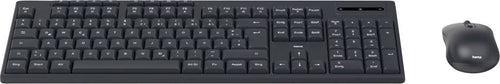 HAMA Kabellose Tastatur und Maus – Ideal fürs Heimbüro, 8 Mediatasten