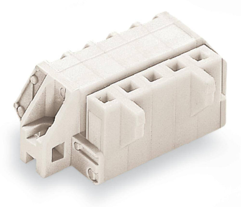 WAGO Buchsengehäuse-Kabel – 5-polig, 5 mm Rastermaß