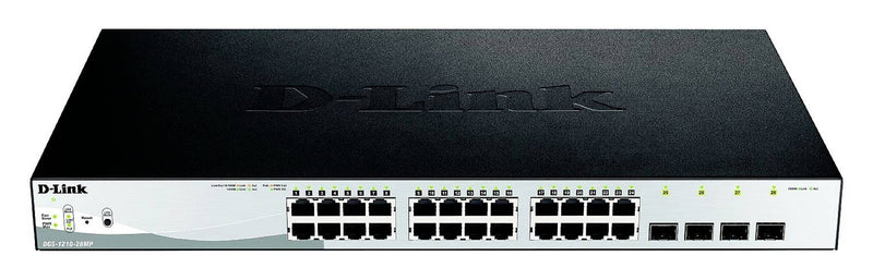 D-Link 28-Port Gigabit Switch – PoE+ für einfache Netzwerke