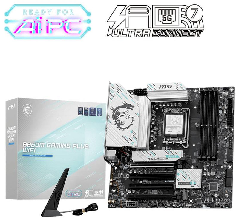 MSI Motherboard – Wi-Fi & USB-C für schnelles Netzwerk