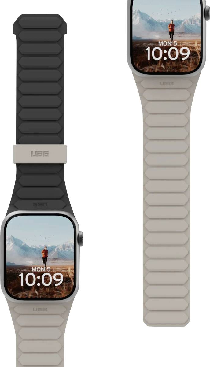 UAG Armband für Apple Watch – Robust und stilvoll in Schwarz/Titan
