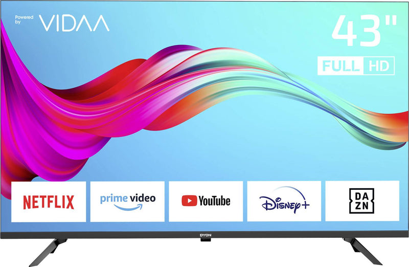 DYON 43" Smart-TV – HD-Auflösung, WLAN-fähig