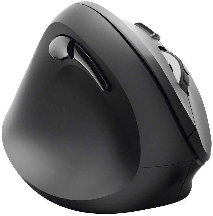 HAMA Funk-Maus – Ergonomisch für Linkshänder, kabellos