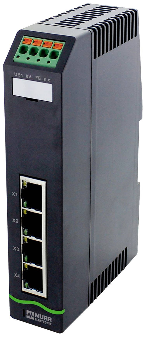 Murrelektronik Netzwerk-Schnittstellenbaustein – 4 Ports, 100 Mbit/s
