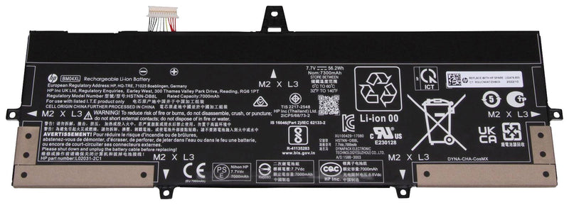 HP Laptop-Batterie – Langlebiger Lithium-Ionen-Akku für EliteBook x360