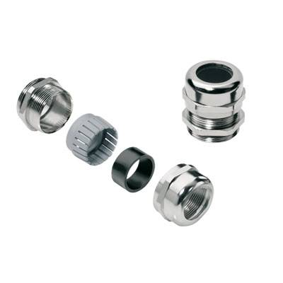 Weidmüller Kabelverschraubung M12 – Robustes Messing, 50er Pack