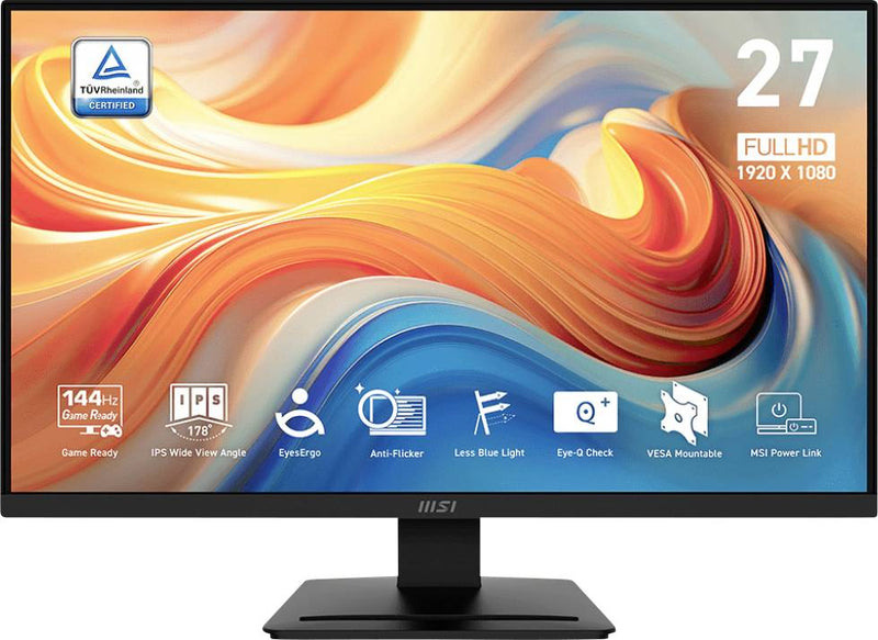 MSI 27" Full HD Monitor – IPS-Display, schnelle Reaktionszeit